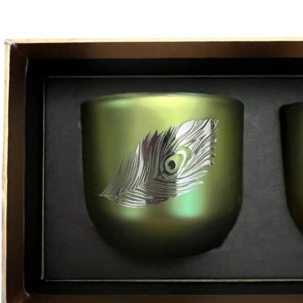 NIB MOR Australia Votive Candle Gift Set-Basil Grape, Honey Nectar, WinterBerry